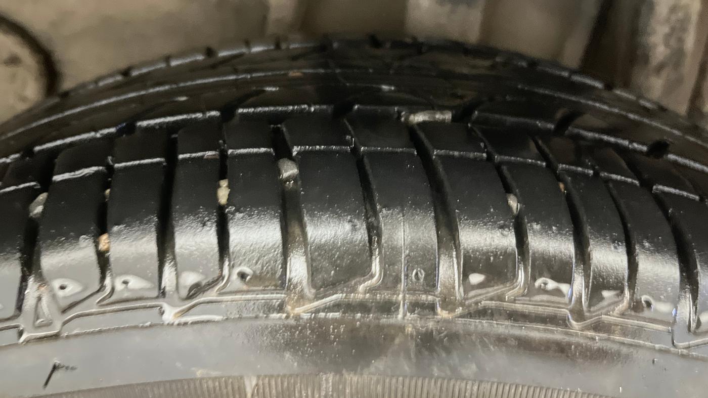2023 Tata Tiago XZA PLUS PETROL, Petrol, Automatic, 9,447 km, Left Rear Tyre Tread