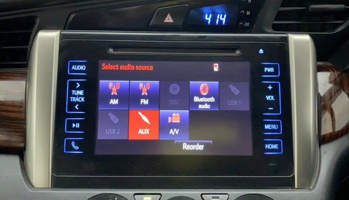 2018 Toyota Innova Crysta 2.8 GX AT 7 STR, Diesel, Automatic, 90,143 km, Infotainment System