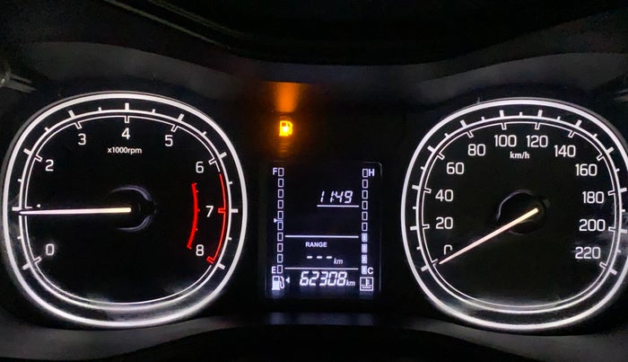 2020 Maruti Vitara Brezza LXI, Petrol, Manual, 62,298 km, Odometer Image