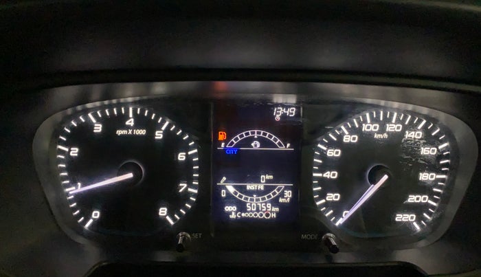 2022 Tata PUNCH ADVENTURE MT, Petrol, Manual, 50,759 km, Odometer Image