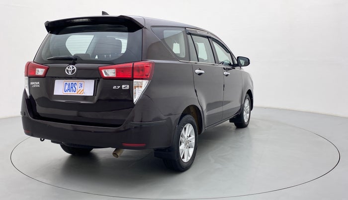 2017 Toyota Innova Crysta 2.7 ZX AT 7 STR, Petrol, Automatic, 91,994 km, Right Back Diagonal