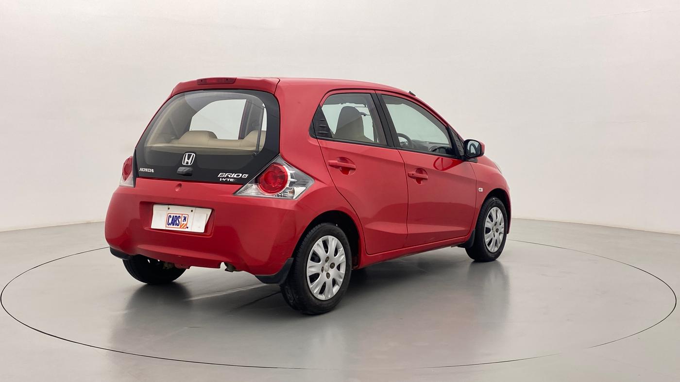 2012 Honda Brio 1.2 S MT I VTEC, Petrol, Manual, 55,630 km, Right Back Diagonal