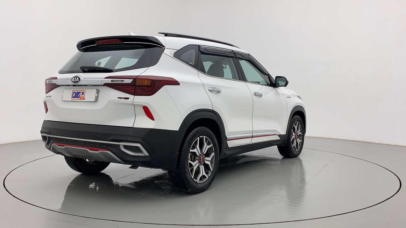 2021 KIA SELTOS GTX PLUS AT 1.5 DIESEL, Diesel, Automatic, 27,118 km, Right Back Diagonal