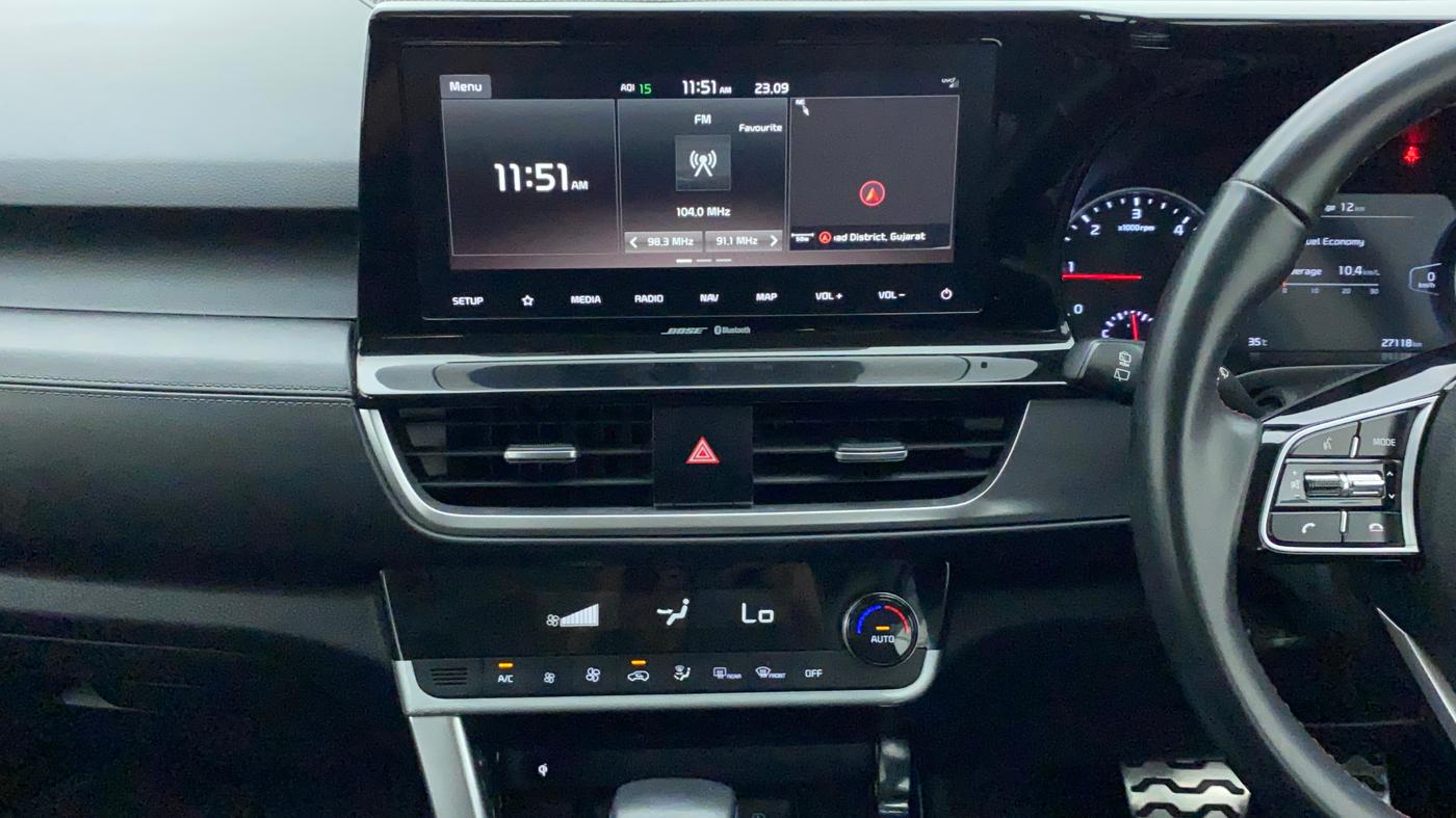 2021 KIA SELTOS GTX PLUS AT 1.5 DIESEL, Diesel, Automatic, 27,118 km, Air Conditioner
