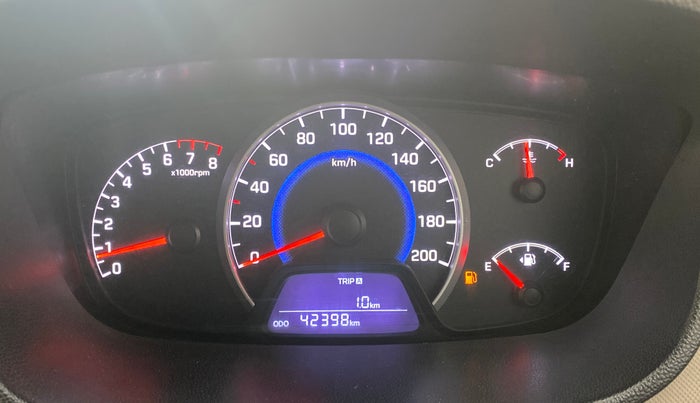 2016 Hyundai Grand i10 ASTA (O) 1.2 KAPPA VTVT, Petrol, Manual, 42,365 km, Odometer Image