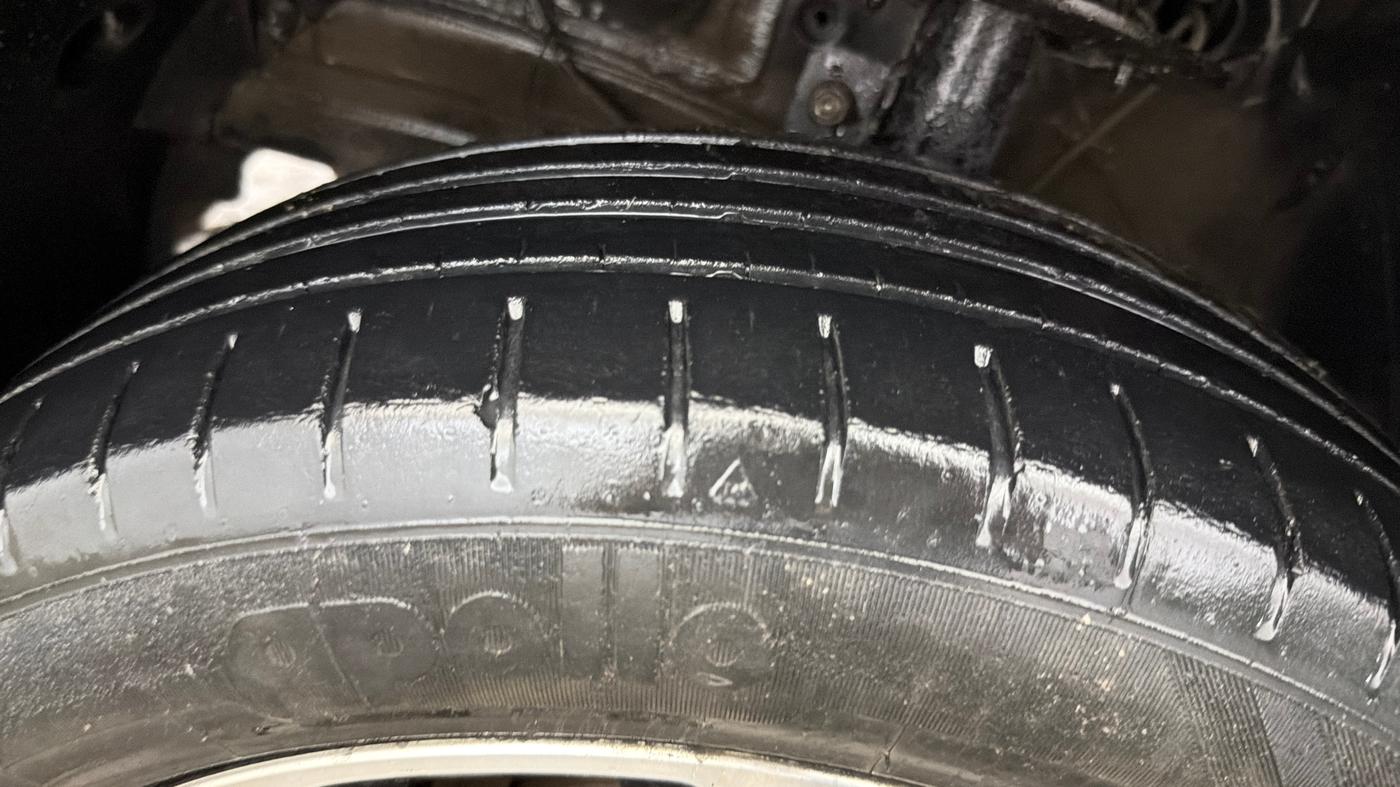 2019 Maruti Baleno ALPHA CVT PETROL 1.2, Petrol, Automatic, 69,378 km, Left Front Tyre Tread
