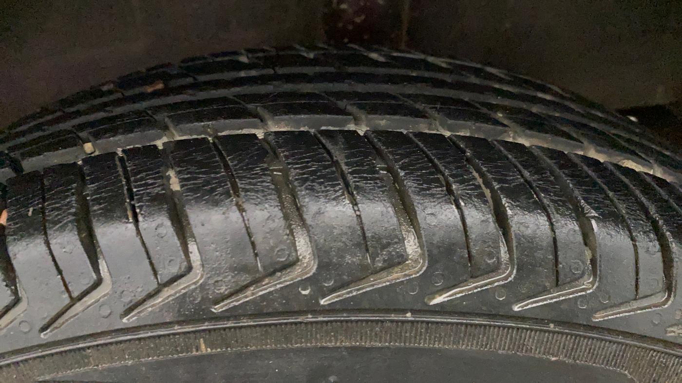 2018 Datsun Go A, Petrol, Manual, 55,380 km, Left Rear Tyre Tread