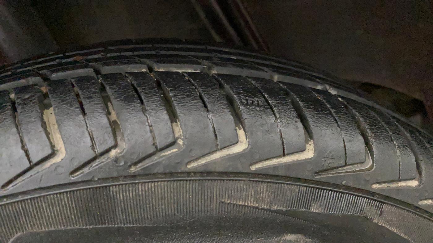 2018 Datsun Go A, Petrol, Manual, 55,380 km, Right Rear Tyre Tread