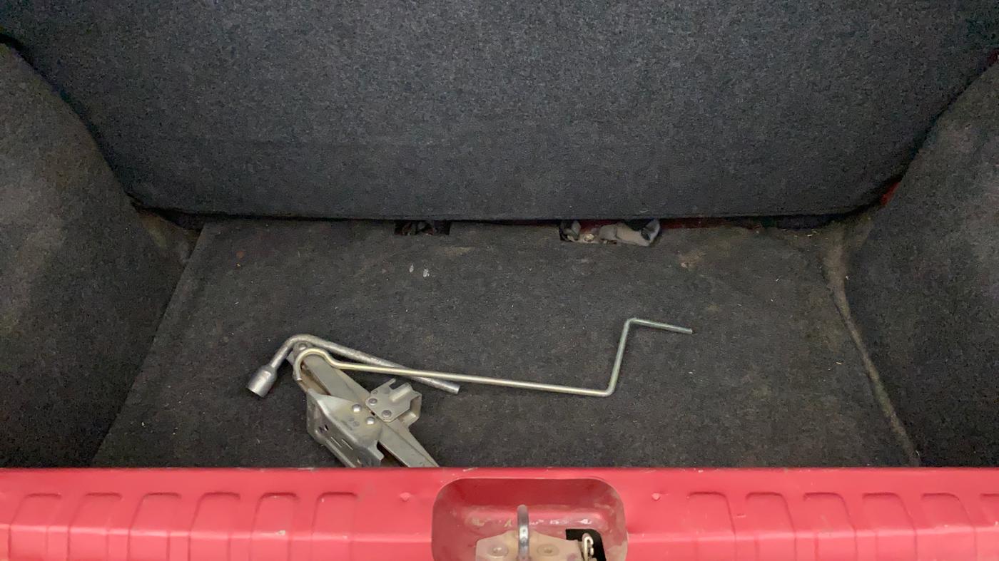 2018 Datsun Go A, Petrol, Manual, 55,380 km, Boot Inside