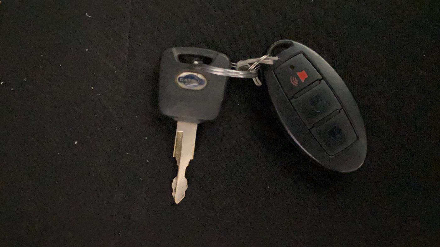 2018 Datsun Go A, Petrol, Manual, 55,380 km, Key Close Up
