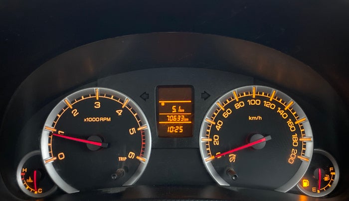 2013 Maruti Swift Dzire VDI, Diesel, Manual, 70,633 km, Odometer Image