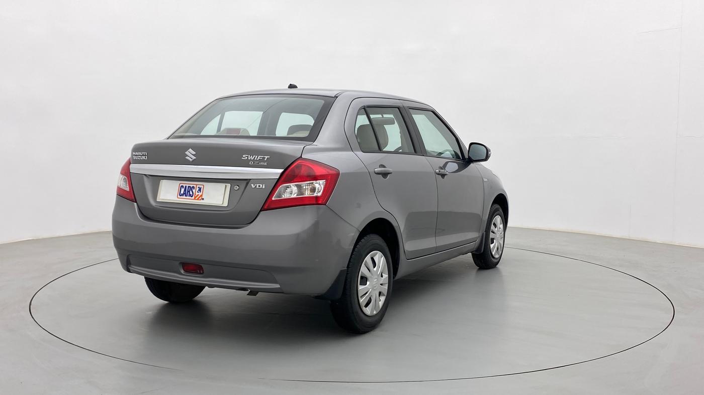2013 Maruti Swift Dzire VDI, Diesel, Manual, 70,633 km, Right Back Diagonal