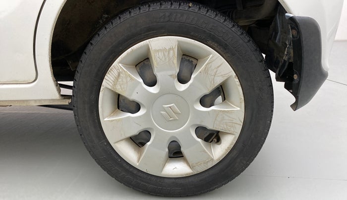2015 Maruti Alto K10 VXI AMT P, Petrol, Automatic, 55,630 km, Left Rear Wheel
