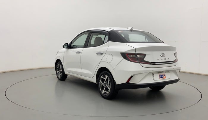 2021 Hyundai AURA SX PLUS 1.2 AMT, Petrol, Automatic, 38,710 km, Left Back Diagonal