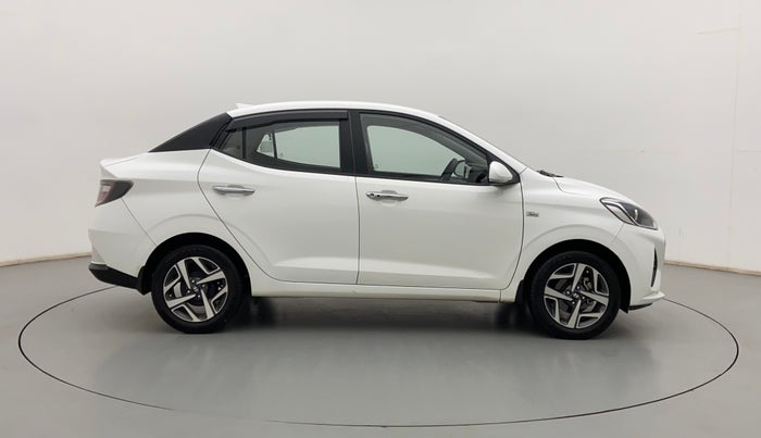 2021 Hyundai AURA SX PLUS 1.2 AMT, Petrol, Automatic, 38,710 km, Right Side View