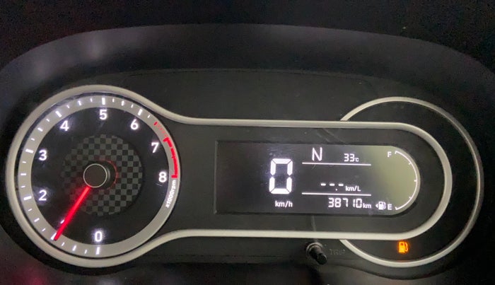 2021 Hyundai AURA SX PLUS 1.2 AMT, Petrol, Automatic, 38,710 km, Odometer Image