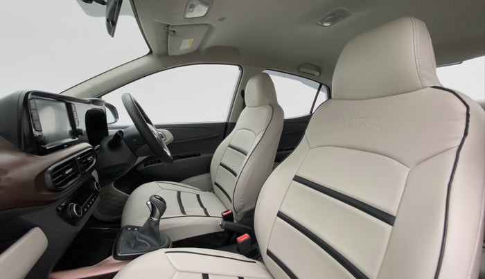 2021 Hyundai AURA SX PLUS 1.2 AMT, Petrol, Automatic, 38,710 km, Right Side Front Door Cabin