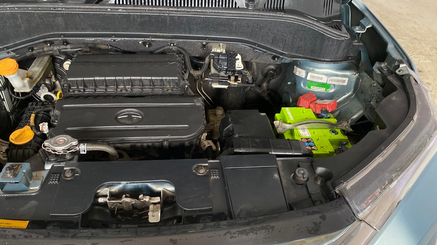 2021 Tata PUNCH ACCOMPLISHED AMT, Petrol, Automatic, 52,156 km, Engine View - Left