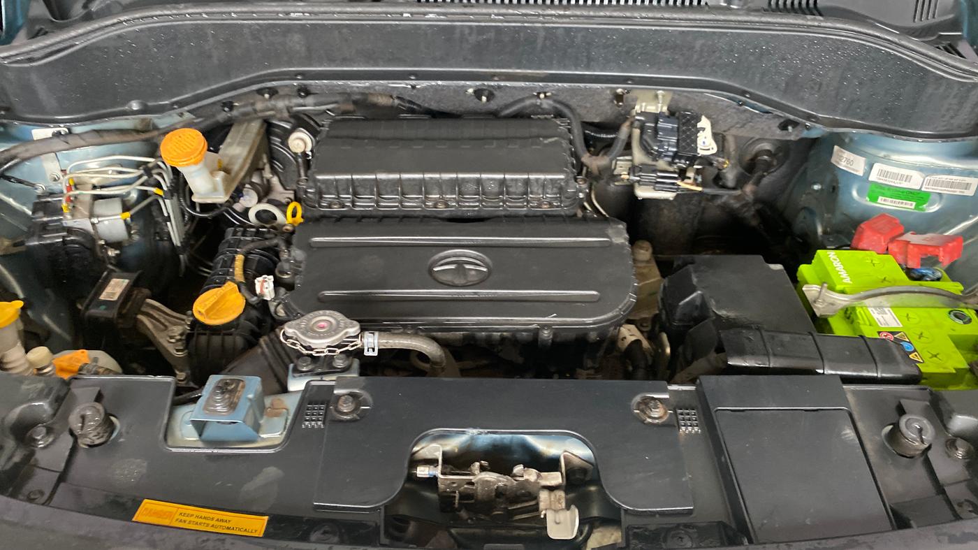 2021 Tata PUNCH ACCOMPLISHED AMT, Petrol, Automatic, 52,156 km, Engine View