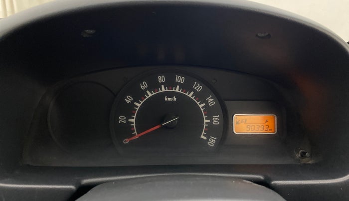 2013 Maruti Alto K10 LXI, Petrol, Manual, 90,391 km, Odometer Image