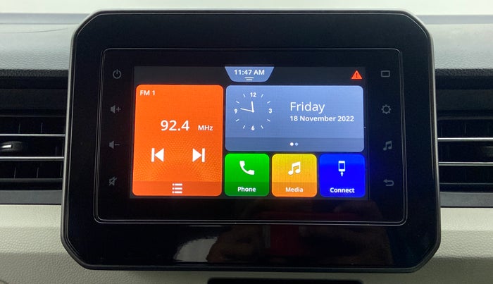 2021 Maruti IGNIS ZETA 1.2 K12, Petrol, Manual, 6,330 km, Infotainment System