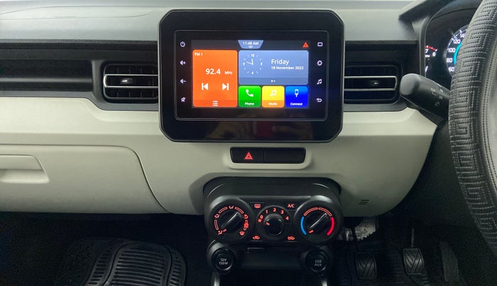 2021 Maruti IGNIS ZETA 1.2 K12, Petrol, Manual, 6,330 km, Air Conditioner