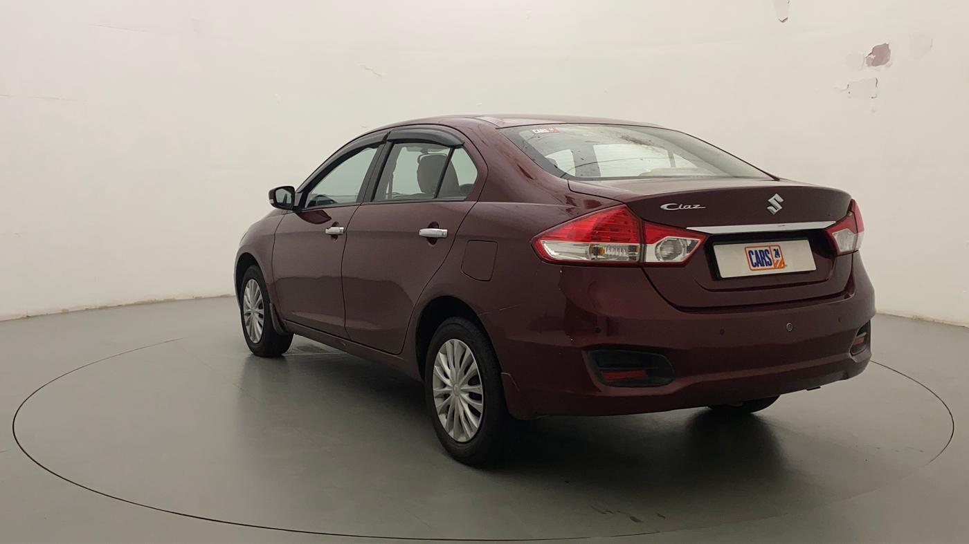 2017 Maruti Ciaz SIGMA 1.4 MT PETROL, Petrol, Manual, 75,480 km, Left Back Diagonal
