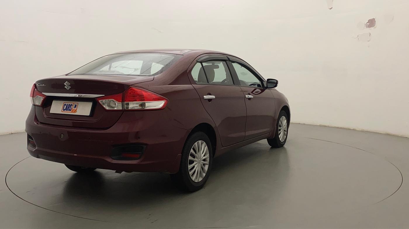 2017 Maruti Ciaz SIGMA 1.4 MT PETROL, Petrol, Manual, 75,480 km, Right Back Diagonal