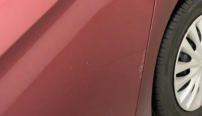 2017 Maruti Ciaz SIGMA 1.4 MT PETROL, Petrol, Manual, 75,480 km, Rear left door - Slightly dented