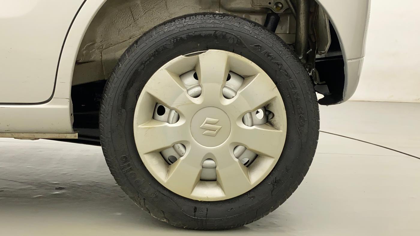 2012 Maruti Wagon R 1.0 LXI, Petrol, Manual, 46,399 km, Left Rear Wheel