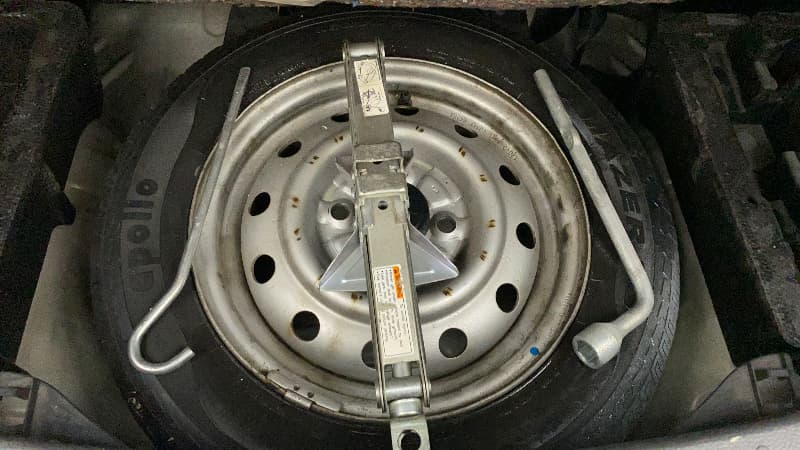 2012 Maruti Wagon R 1.0 LXI, Petrol, Manual, 46,399 km, Spare Tyre