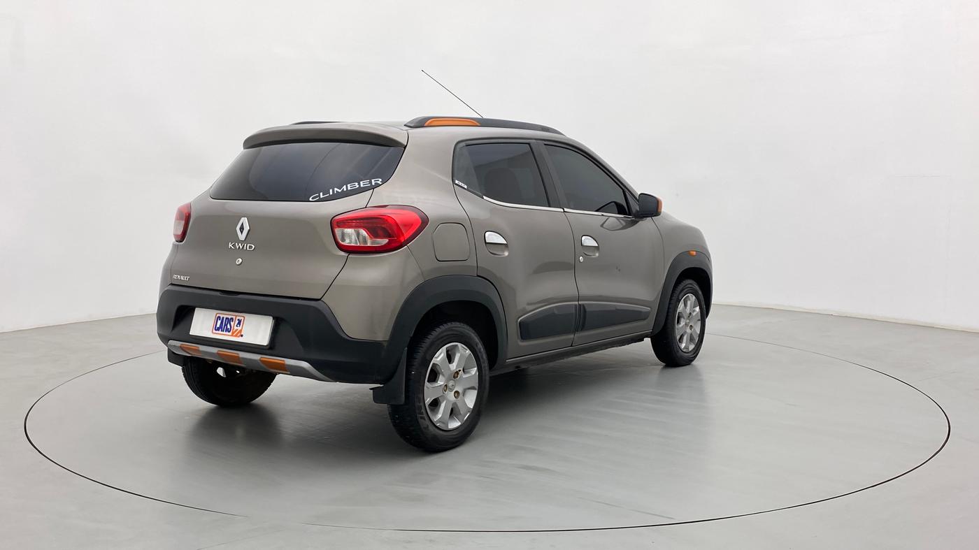 2019 Renault Kwid CLIMBER 1.0, Petrol, Manual, 74,170 km, Right Back Diagonal