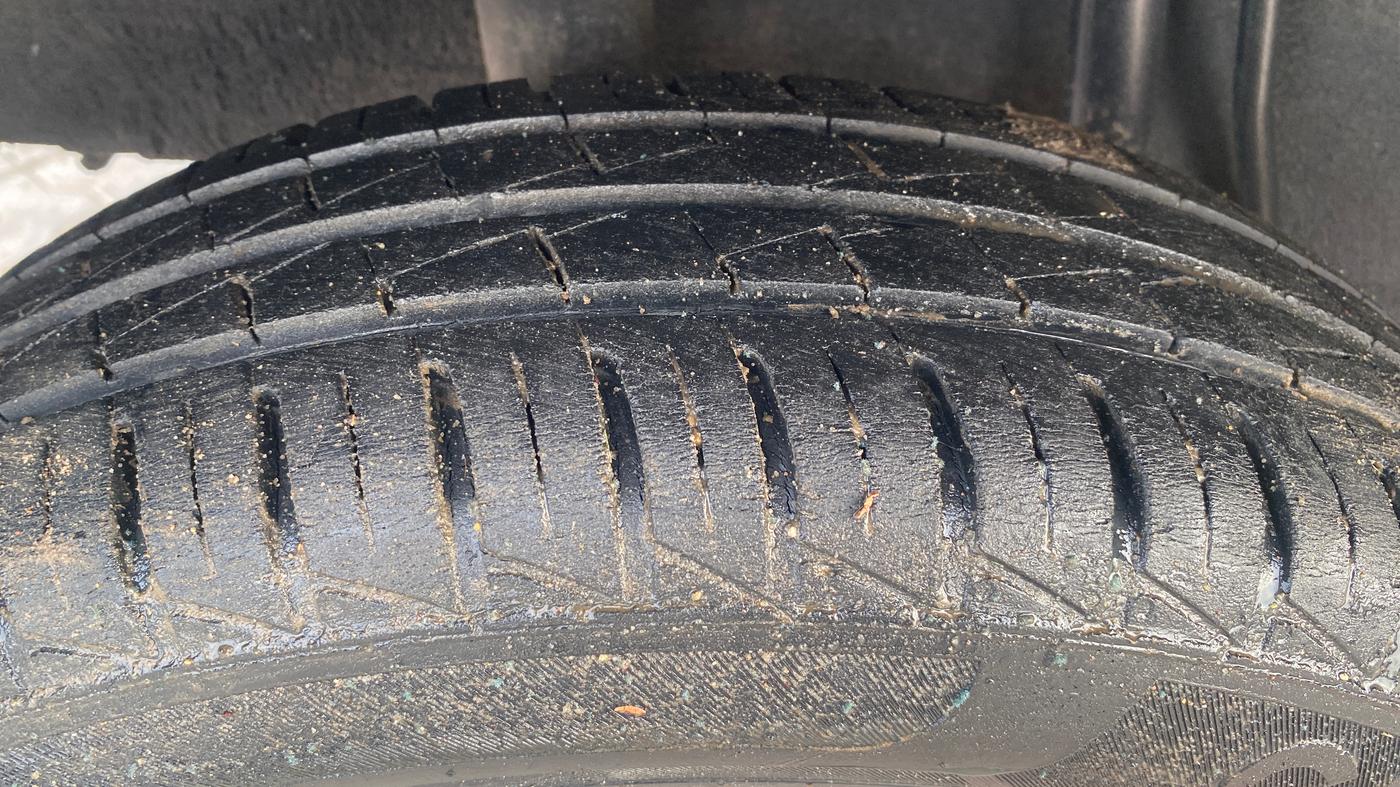 2021 Datsun Redi Go A, Petrol, Manual, 40,360 km, Right Rear Tyre Tread