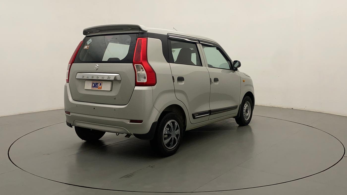 2021 Maruti New Wagon-R LXI CNG 1.0, CNG, Manual, 19,622 km, Right Back Diagonal