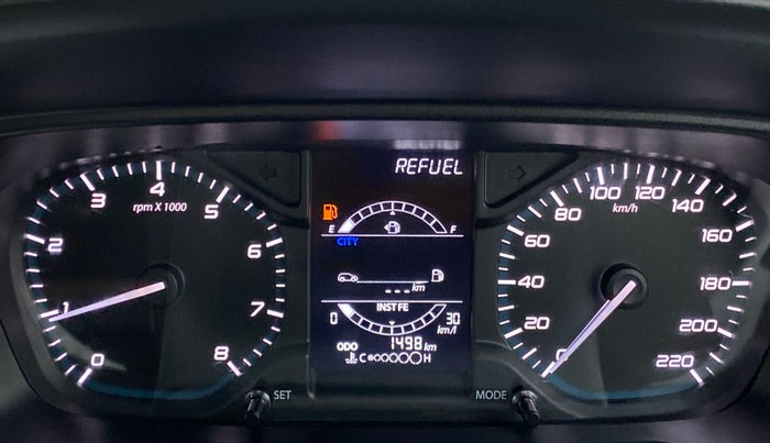 2022 Tata PUNCH ACCOMPLISHED MT, Petrol, Manual, 1,552 km, Odometer Image