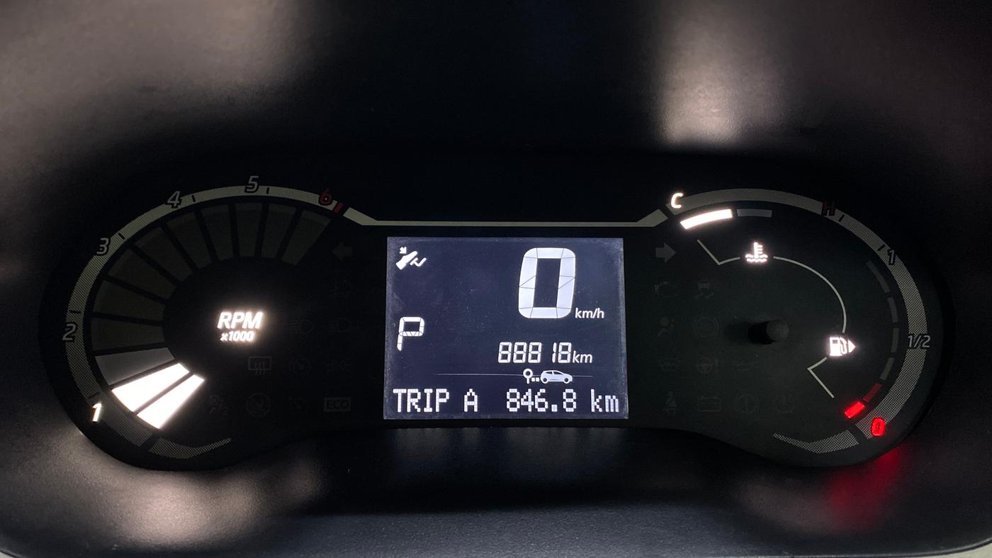 2021 Nissan MAGNITE XL TURBO CVT, Petrol, Automatic, 88,812 km, Odometer Image
