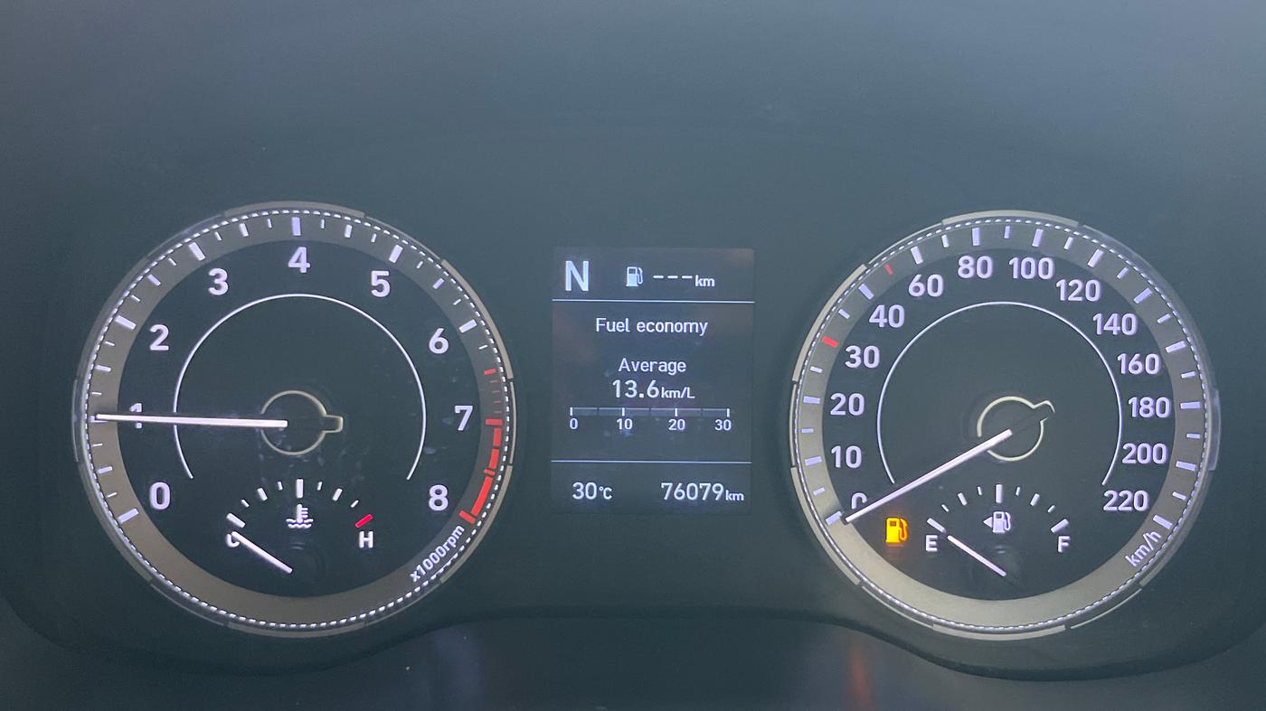 2020 Hyundai VENUE SX 1.0 TURBO IMT, Petrol, Manual, 76,079 km, Odometer Image