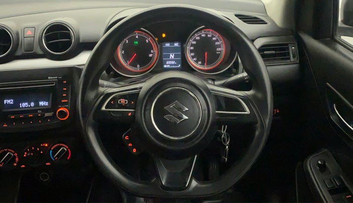 2018 Maruti Swift VDI AMT, Diesel, Automatic, 69,389 km, Steering Wheel Close Up