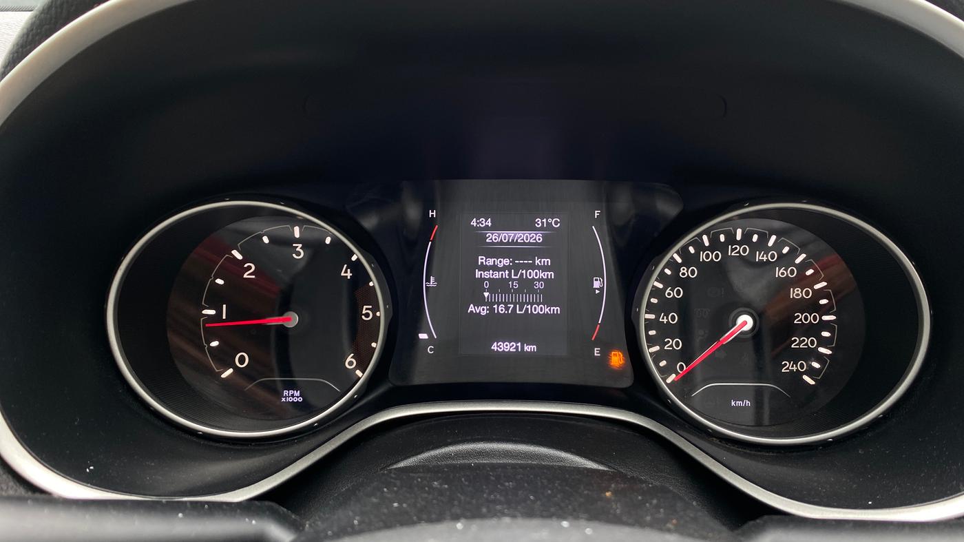 2017 Jeep Compass LONGITUDE 2.0 DIESEL, Diesel, Manual, 43,895 km, Odometer Image