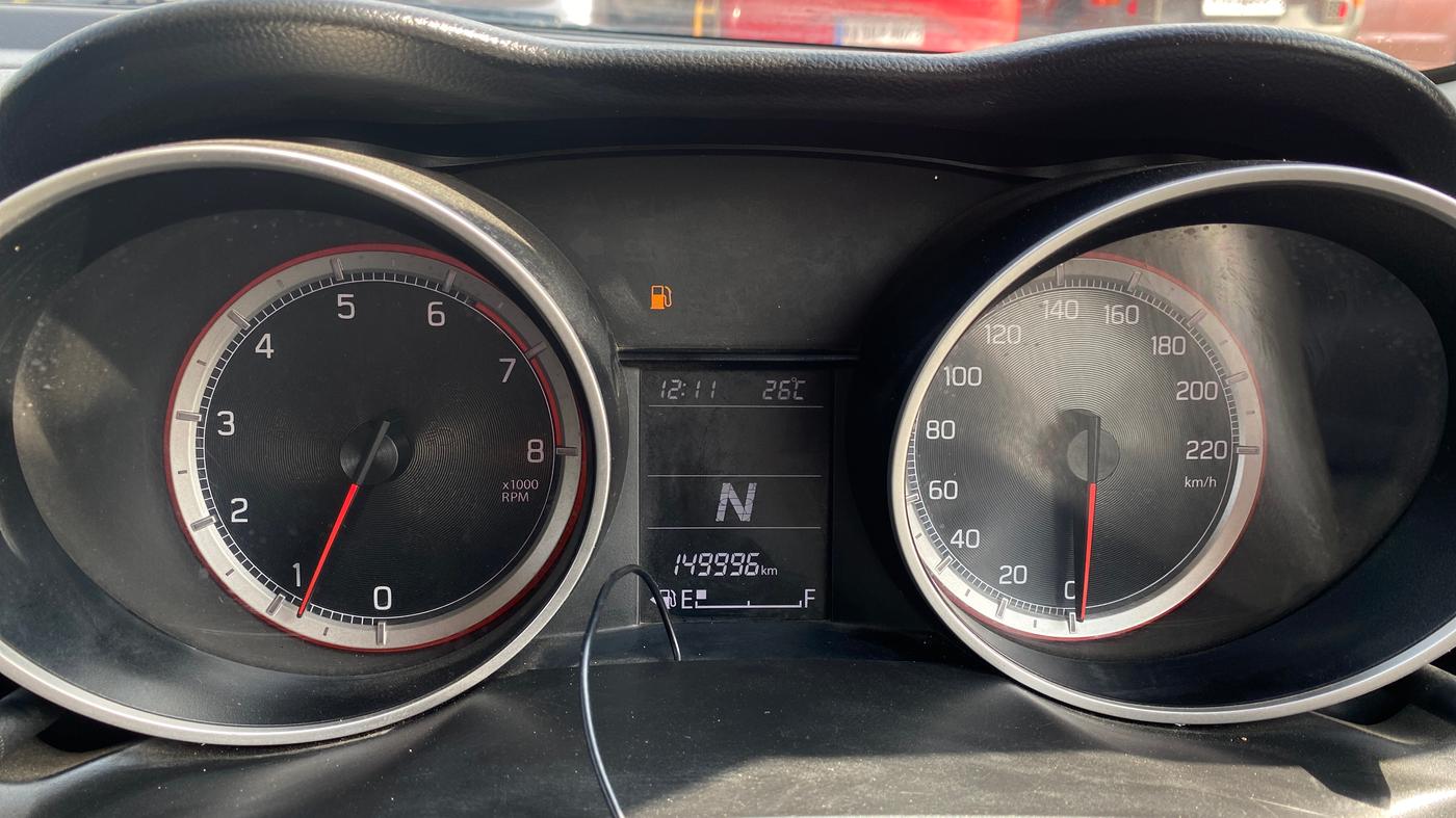 2018 Maruti Swift ZXI AMT, Petrol, Automatic, 1,49,965 km, Odometer Image