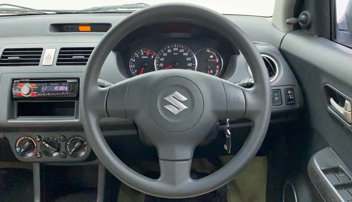 2010 Maruti Swift VXI, Petrol, Manual, 93,897 km, Steering Wheel Close Up