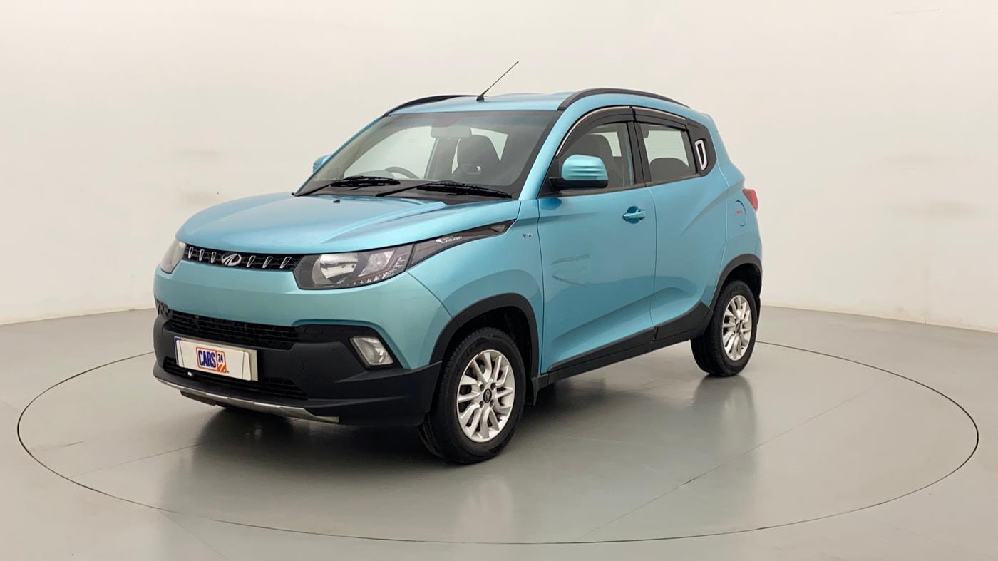 2016 Mahindra Kuv100 K8 D 6 STR, Diesel, Manual, 97,857 km, Left Front Diagonal
