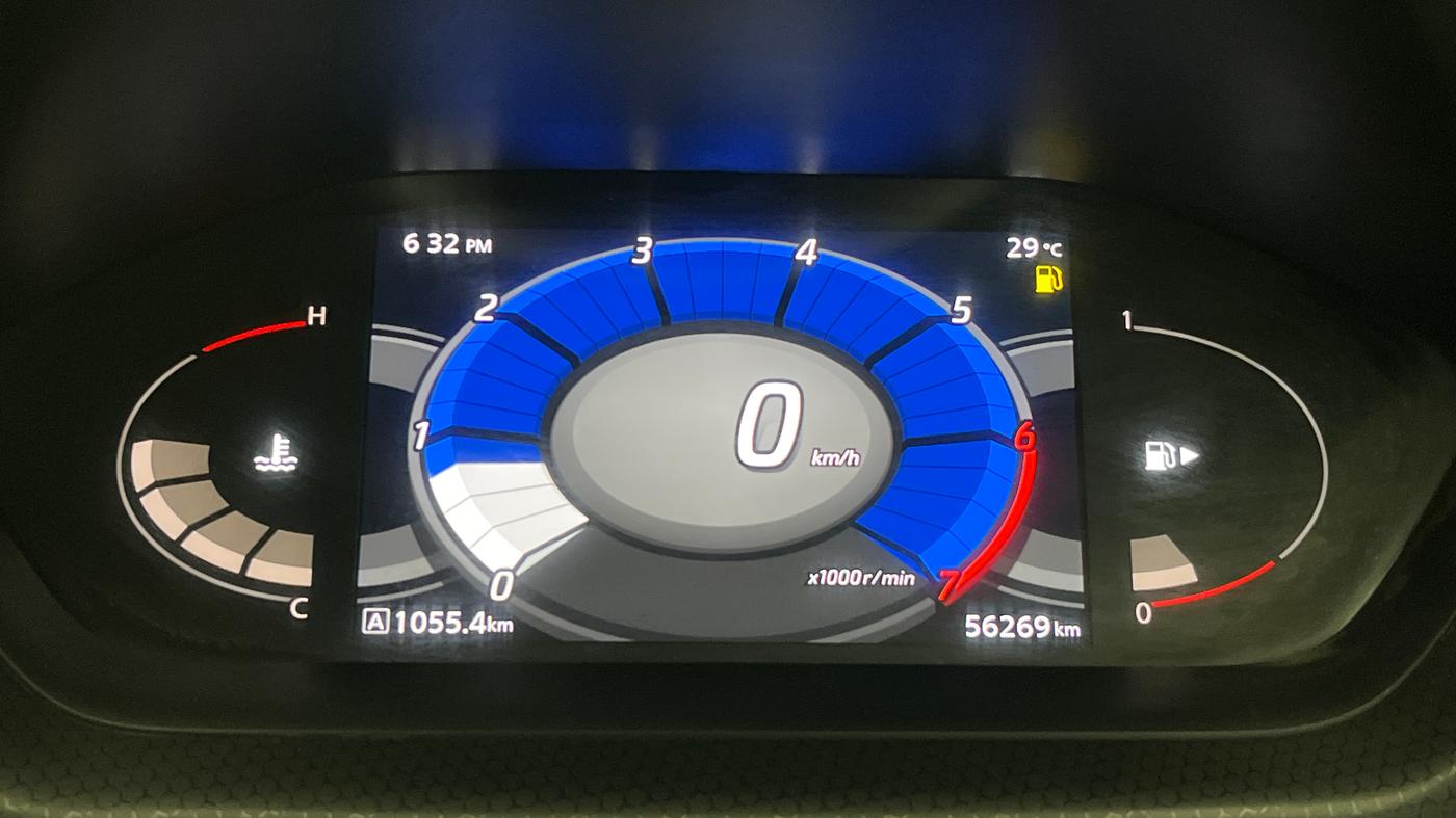 2021 Nissan MAGNITE XV PREMIUM TURBO (O), Petrol, Manual, 56,284 km, Odometer Image