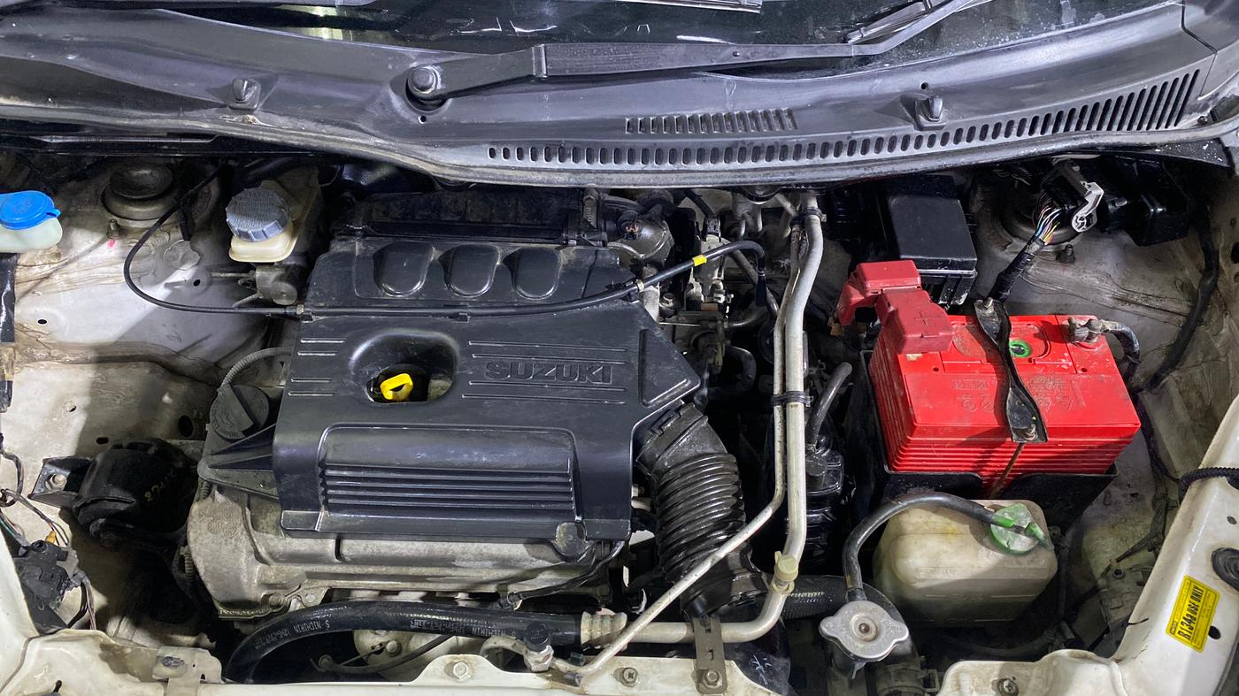 2014 Maruti Wagon R 1.0 VXI, Petrol, Manual, 81,790 km, Engine View
