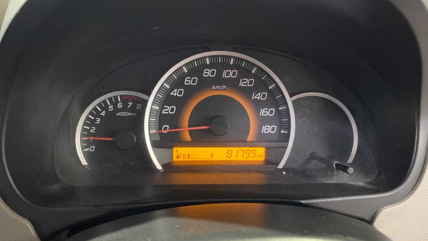 2014 Maruti Wagon R 1.0 VXI, Petrol, Manual, 81,790 km, Odometer Image