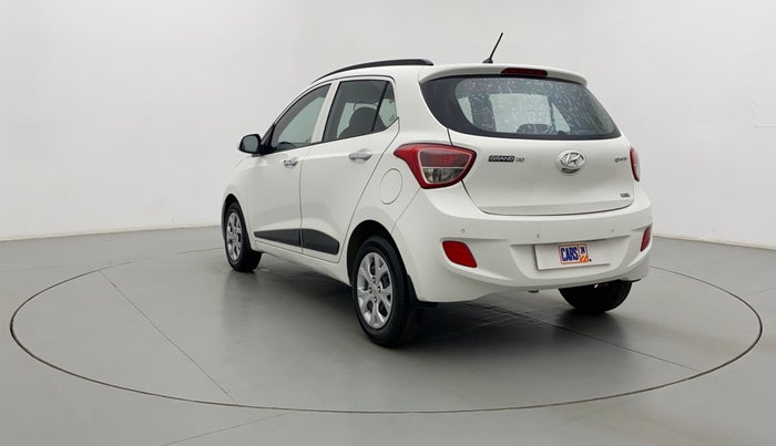 2014 Hyundai Grand i10 SPORTZ 1.2 KAPPA VTVT, Petrol, Manual, 78,739 km, Left Back Diagonal (45- Degree) View