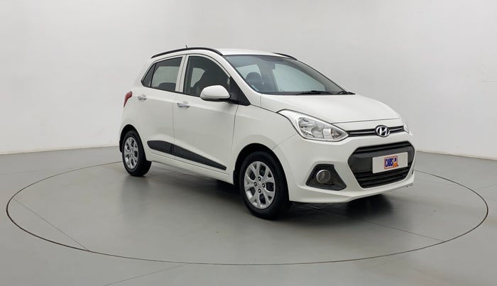 2014 Hyundai Grand i10 SPORTZ 1.2 KAPPA VTVT, Petrol, Manual, 78,739 km, Right Front Diagonal