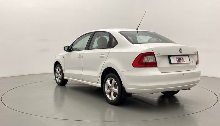 2012 Skoda Rapid ELEGANCE 1.6 MPFI MT, Petrol, Manual, 50,204 km, Left Back Diagonal