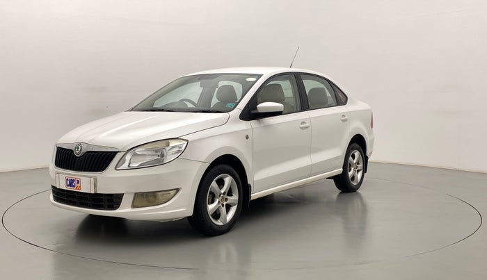 2012 Skoda Rapid ELEGANCE 1.6 MPFI MT, Petrol, Manual, 50,204 km, Left Front Diagonal