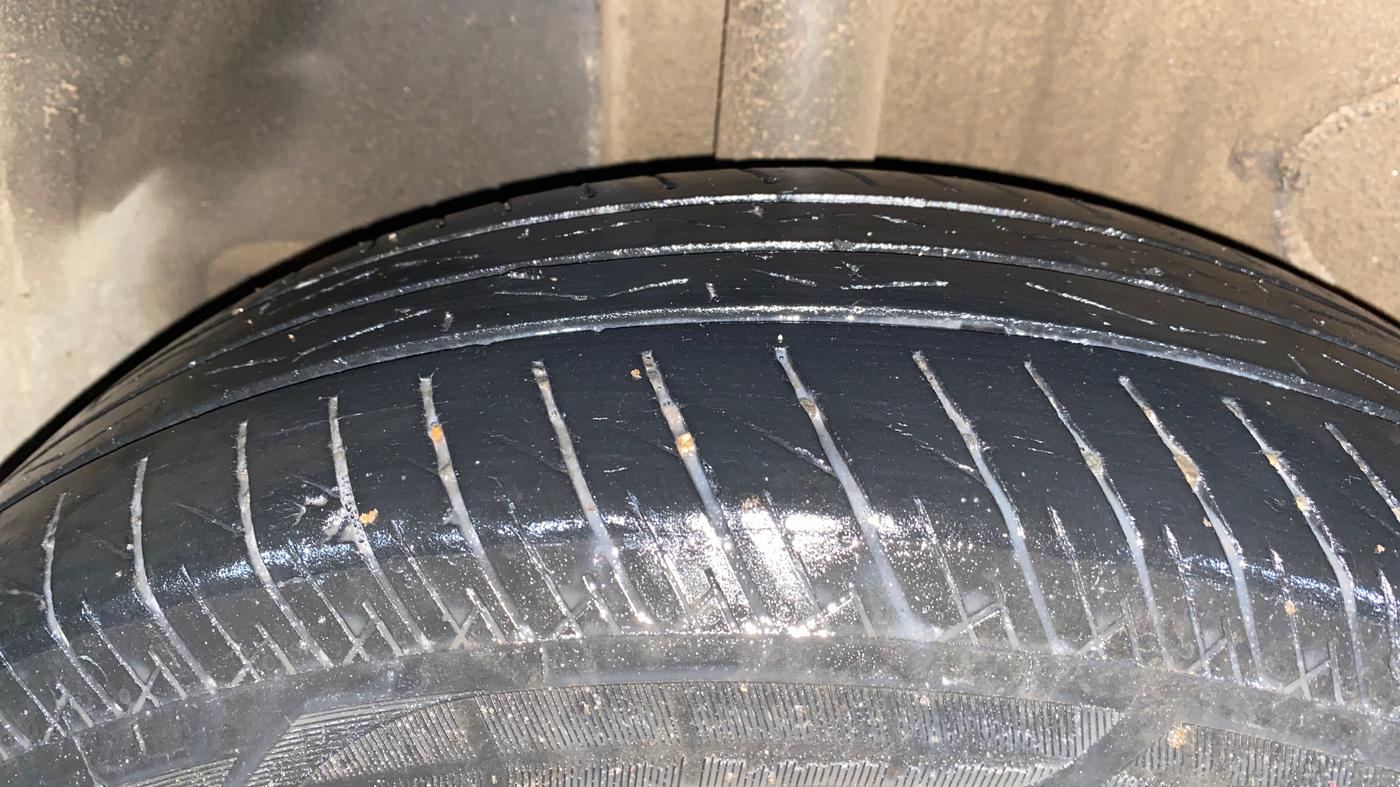 2023 Tata PUNCH ACCOMPLISHED MT CNG, CNG, Manual, 48,464 km, Right Rear Tyre Tread